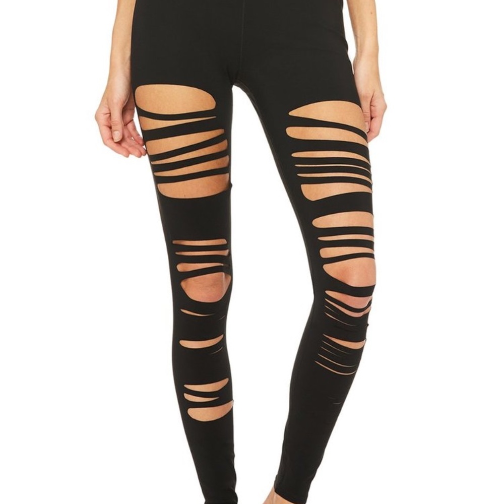 Alo Extreme Ripped Warrior Legging - XS
